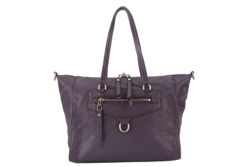 LOUIS VUITTON LUMINEWS PURPLE MONOGRAM EMPREINTE LEATHER GOLD HARDWARE NO DUST COVER
