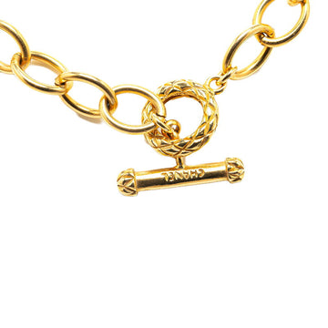 Chanel CC Heart Pendant Necklace Metal Necklace in Excellent condition