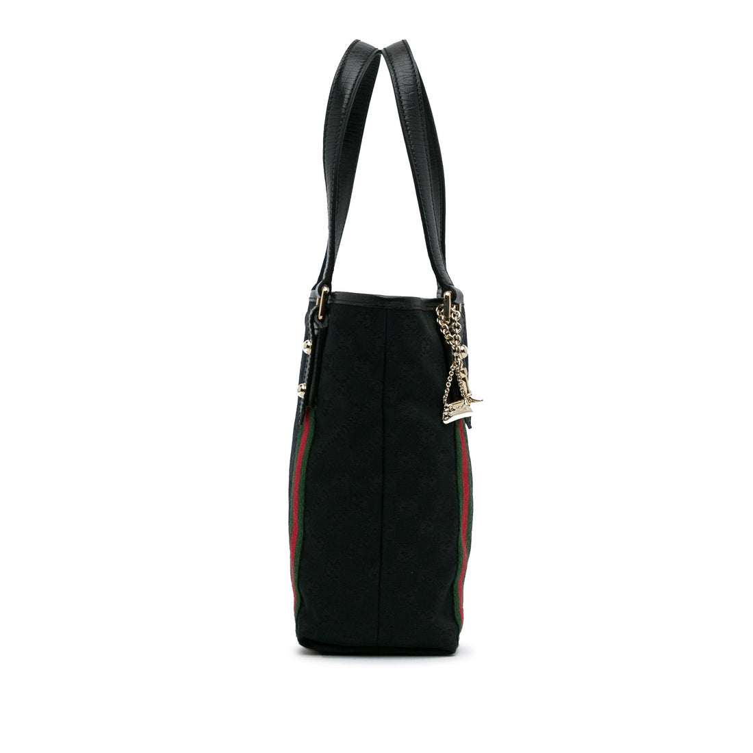Black Gucci GG Canvas Jolicoeur Tote Bag