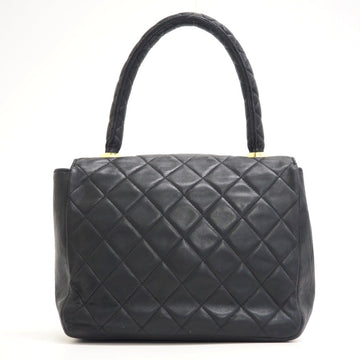 CHANEL Handbag lambskin black COCO Mark Matrasse