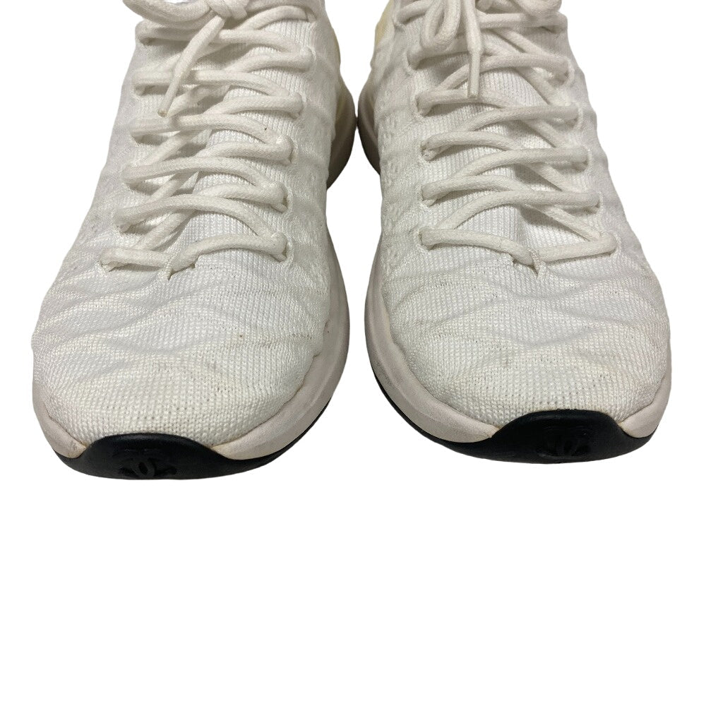 CHANEL sneakers G35549 knit white 37