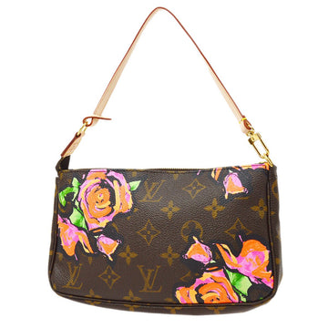 LOUIS VUITTON? 2009 POCHETTE ACCESSOIRES MONOGRAM ROSE M48615 32849