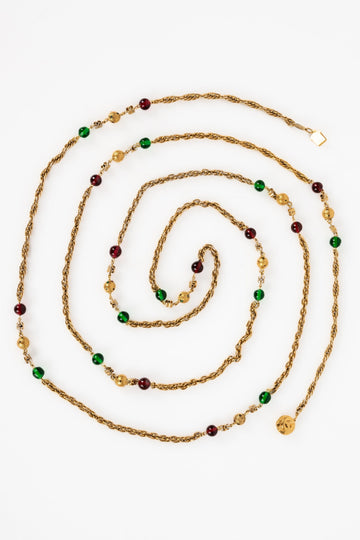 Collier / Sautoir Chanel 1982