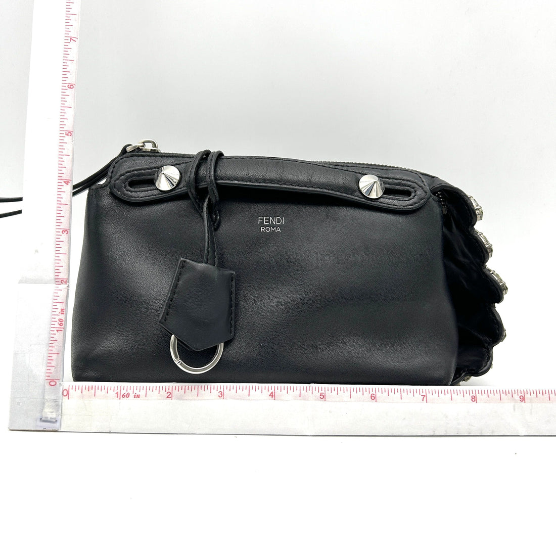 Fendi Mini By The Way Handle Bag - Black Crossbody Bags, Handbags LA14017