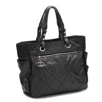 Chanel Large Paris-Biarritz Tote Leather Tote Bag in Good condition