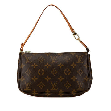Louis Vuitton  Pvc Leather Handbag Pochette Pouch