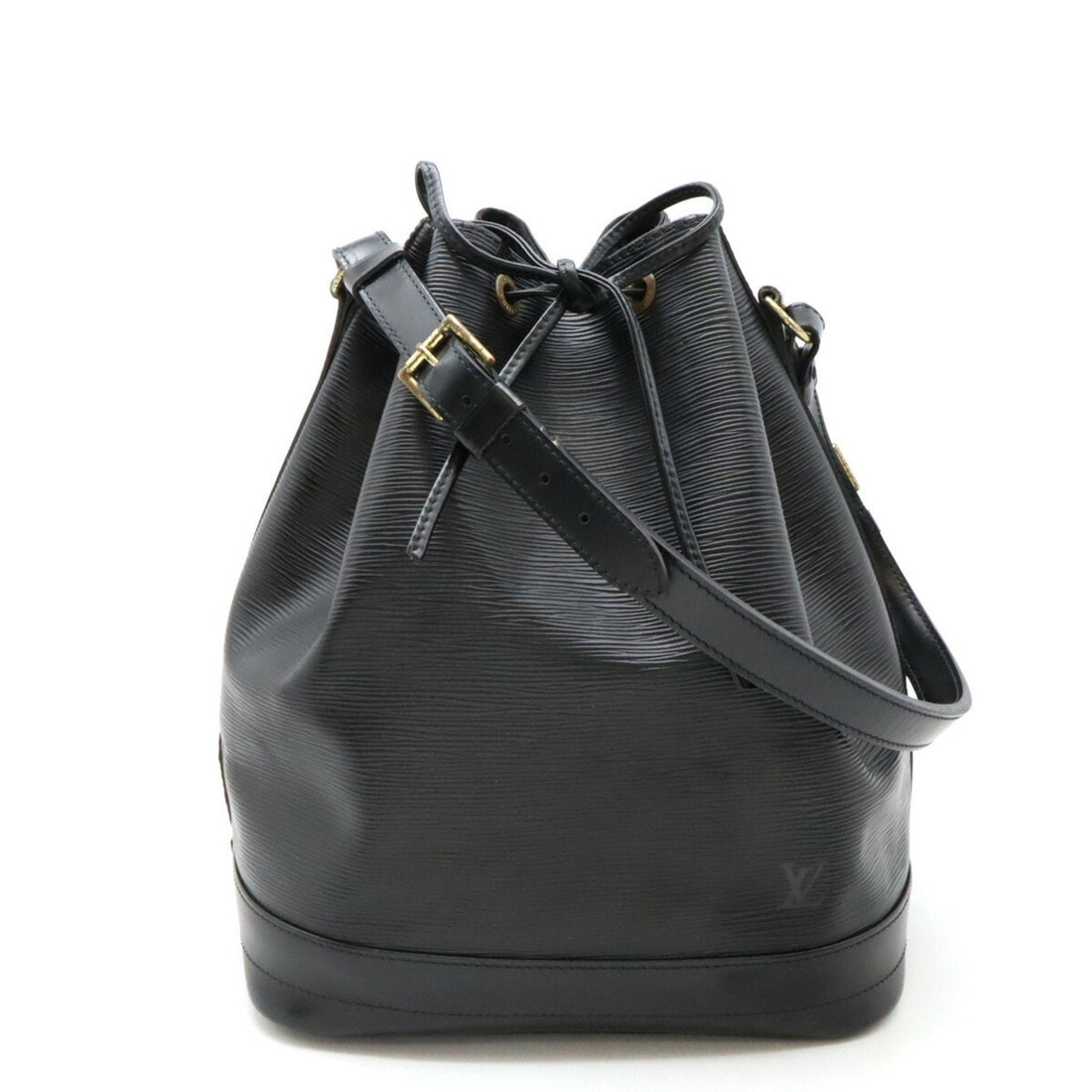 Louis Vuitton  Noir Epi Leather Shoulder Bag