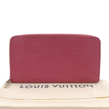 Louis Vuitton Epi pink  Color Epi Leather Long Wallet (Bi-Fold)
