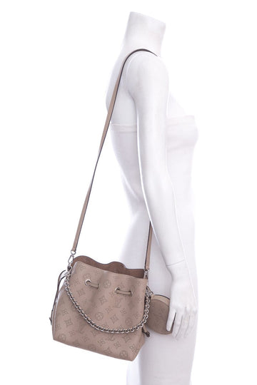 Louis Vuitton 2021 Monogram Grey Bella Galet Mahina HandBag