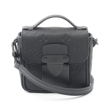 Louis Vuitton  Noir Monogram Leather Handbag