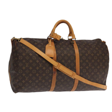 Louis Vuitton Keepall Bandoulière 60  Canvas Travel Bag