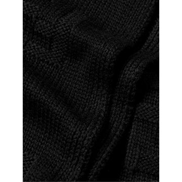 Fendi FF Karl Nero Jacquard Wool Scarf