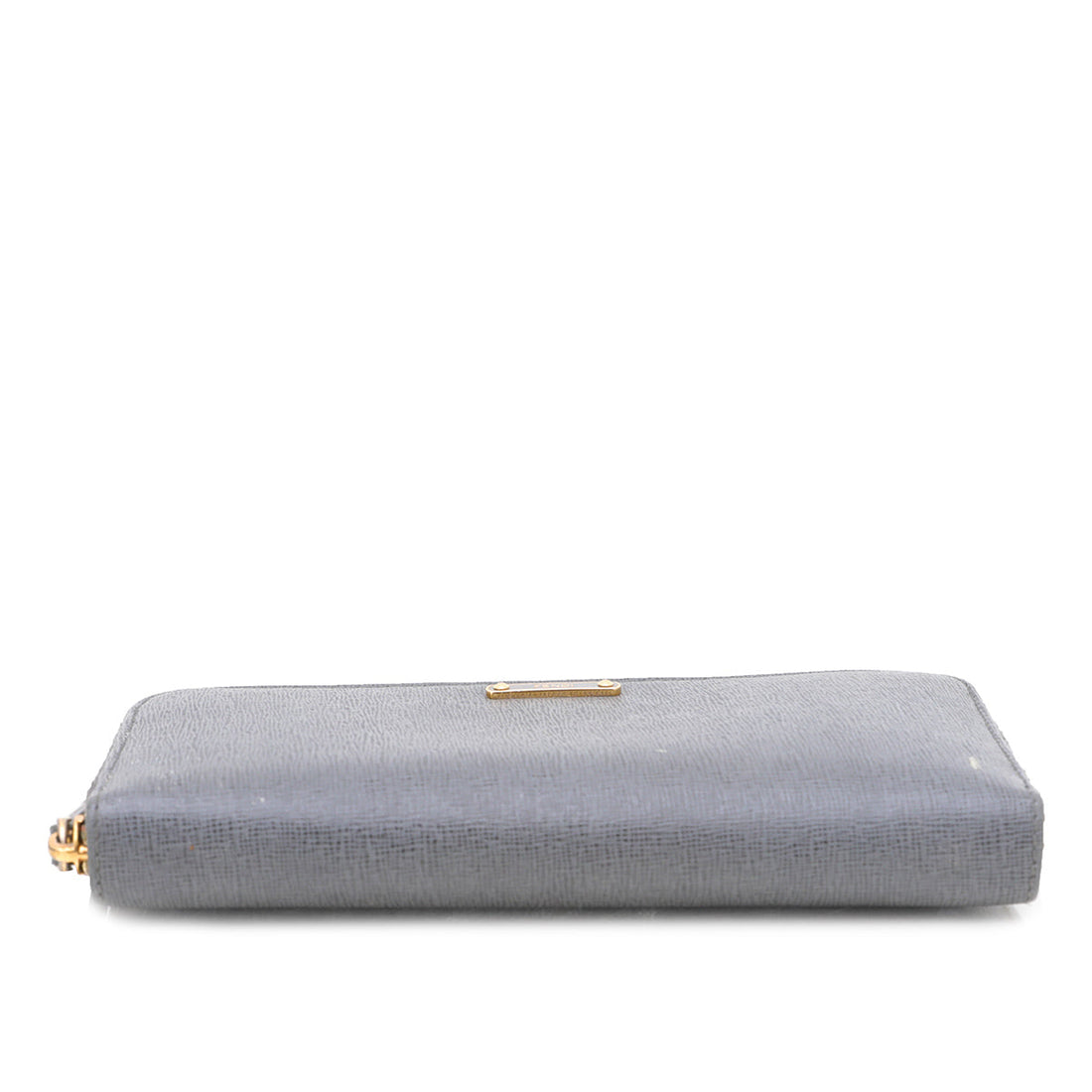 Fendi Gray Crayons Zip Around Wallet
