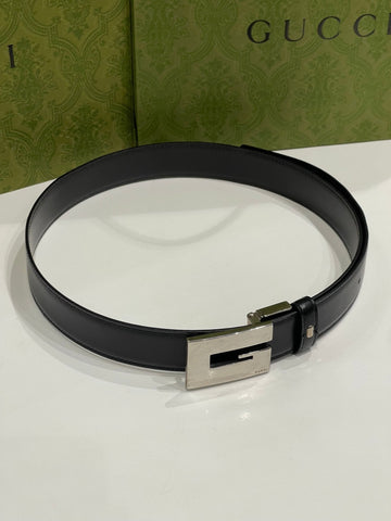 Gucci - Ceinture G noire
