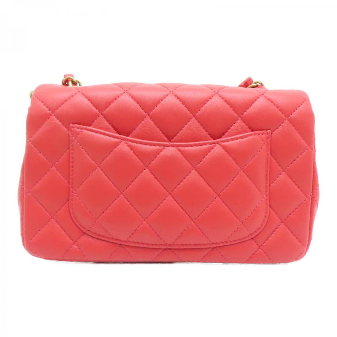 Chanel Mini Classic red bag