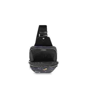 Louis Vuitton Avenue Sling Bag Damier Graphite Maps of the Renaissance