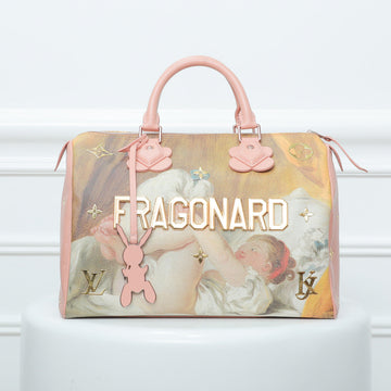 Louis Vuitton Saumon Masters Fragonard Speedy 30