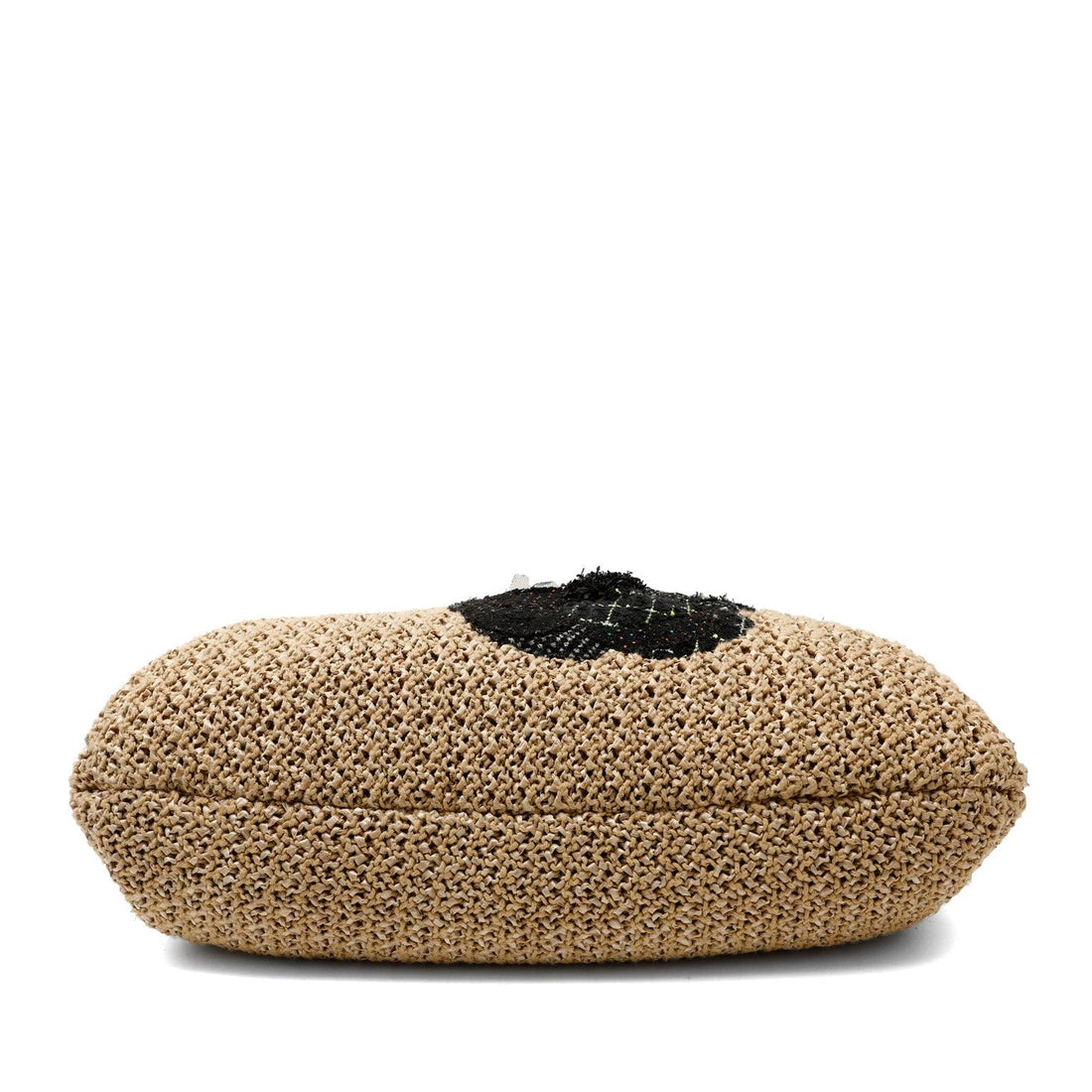 Chanel Coco Country Seagrass Camellia Large Bag