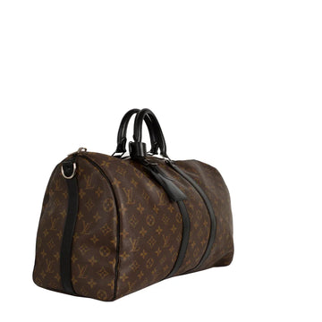 Sac Keepall 45 en toile monogram marron