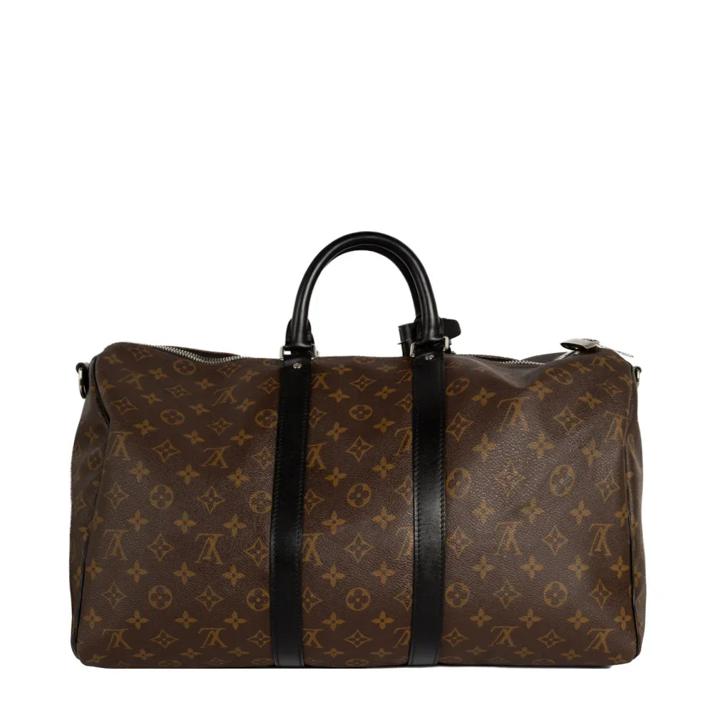 Sac Keepall 45 en toile monogram marron