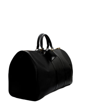 Sac Keepall 50 Vintage en cuir épi noir