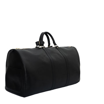 Sac Keepall 55 Vintage en cuir épi noir