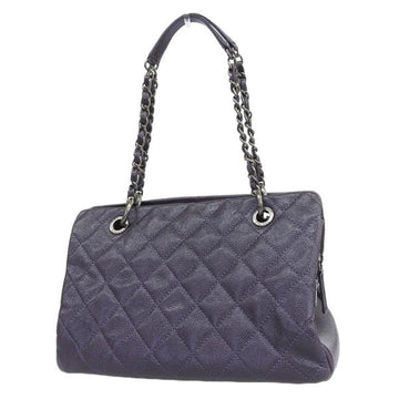 Chanel CC Quilted Caviar Chain Tote Bag Leather Tote Bag 16/A67413 Y07811 in Good condition