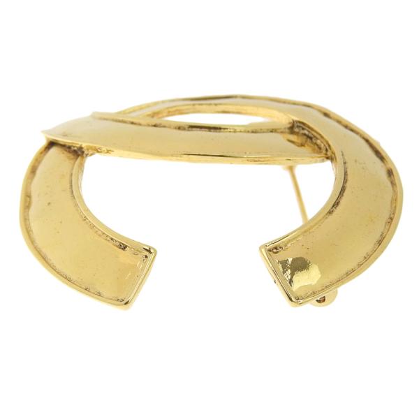 Chanel CC Logo Brooch  Metal Brooch in Excellent condition