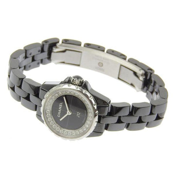 Chanel  Chanel J12 XS Ladies Quartz Wristwatch with Diamond Dial in Ceramic/Stainless Steel, Black [] H5235 in Excellent condition