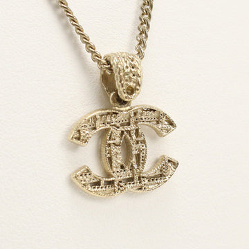 CHANEL Necklace COCO Mark Logo Necklace metal gold Women(unisex)