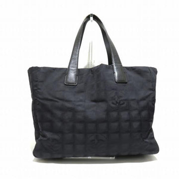 Chanel New Travel Line Tote MM  Canvas Tote Bag in Fair condition